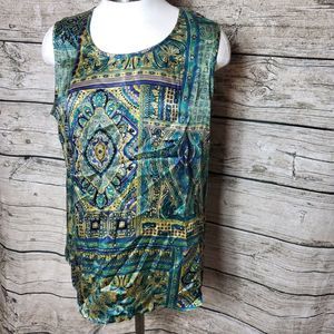 DRAPER'S studio 100% Silk Top Size 10